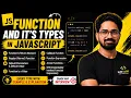 Function And It s Type In JavaScript
