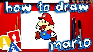 How To Draw Paper Mario