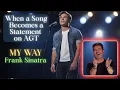 Download Lagu He didn’t come to impress AGT - He came to reflect! | My Way