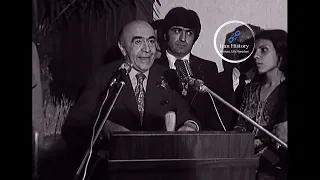 سخنرانی هویدا در جمع دانشجویان اعزام به خارج از کشور 