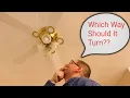 Which Way Should My Ceiling Fan Turn