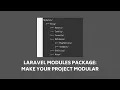 Laravel Modules Package Review and Demo-Project