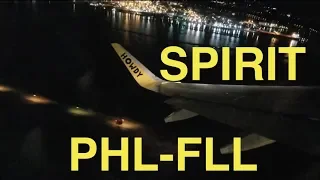 Trip Report 1st TIME on Spirit - PHL-FLL
