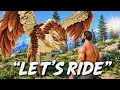 Taming My Very First Griffin in ARK Ascended