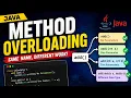 What is method overloading In easy way part 1