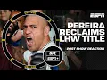 Download Lagu UFC 320 Reaction 💥 Alex Pereira knocks out Magomed Ankalaev to become champ | ESPN MMA