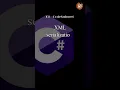 C XML Serialization