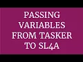 Passing variables from Tasker to SL4A
