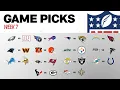 Week 7 Game Picks