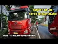Konvoi FAW JH6 Menuju Banyuwangi