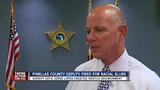 Pinellas County detention deputy fired after calling co-worker inmates the n-word s say