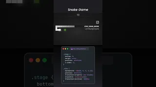 Build a Snake Game Using HTML CSS JavaScript Step-by-Step Web Game Tutorial