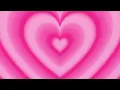 Dreamy Aura Pink Heart Gradient Tunnel 1 Hour Loop 4K