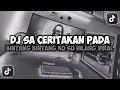 Lagu DJ SA CERITA KAN PADA BINTANG BINTANG KO SU HILANG || JAUH KO PERGI VIRAL TIKTOK SONG MAMAN FVNDY