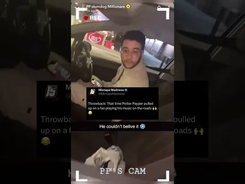 Potter always been a real one for his fans 🙌