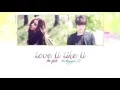 Kim Yerim \u0026 Kim Myungsoo - Love U Like U  Lyrics [ Romanization / Hangul / Translation ]
