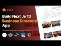 Build Next Js 13 Business Listing App NextJs React Tailwind Css Google Place API Typescript