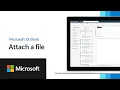 Learning the new Outlook Attaching files