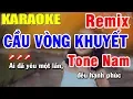 Download Lagu Karaoke Cầu Vòng Khuyết Remix Tone Nam Nhạc Sống | Trọng Hiếu