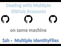 Using multiple github accounts on same machine