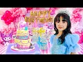 Download Lagu KESERUAN ULANG TAHUN SAMANTHA SERBA SANRIO CINNAMOROLL 😍 BANYAK HADIAH ! KOMPILASI ULANG TAHUN