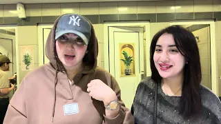             درنا تحدي ف طريق دبي   اللي  خسر ماياكلش  وكان فينا الموت دالجوع  سمعها