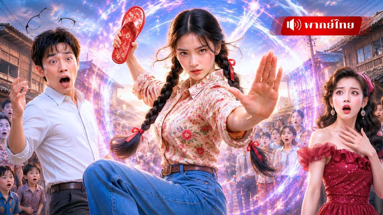 ทะลุนิยายพร้อมระบบชุดพลังเทพ คว้ารองเท้าฟาดคนชั่ว ก่อนใช้กังฟูตบหน้าญาติจนทั้งหมู่บ้านสยบ! poster