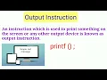 Printf instructions in c language Shaka Mudasir