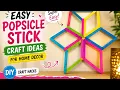 Easy Popsicle Stick Craft Ideas for Home Decor DIY Craft Hacks