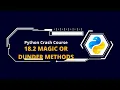 18 2 Magic or Dunder Method Python Programming Crash Course in Nepali NextStep InfoTech