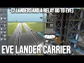 Building 2 Eve science landers and relay - KSP 1 12 Career 2022