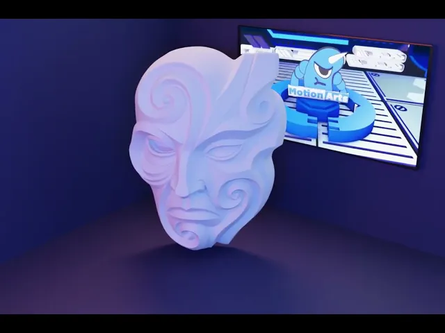 Mystic Fantasy Mask.stl video thumbnail