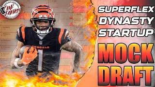 2024 Dynasty Superflex Startup Mock Draft Fantasy Football