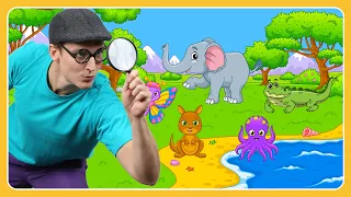 ¿Puedes encontrar a los animales?
