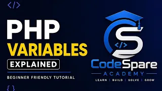 PHP Variables Explained Beginner Friendly Tutorial Learn PHP Step by Step
