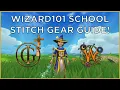 Wizard101 Where to Get SCHOOL STITCH GEAR