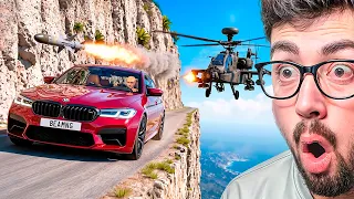 ACCIDENTES EN PERSECUCIONES POLICIALES 😱 | BeamNG Drive
