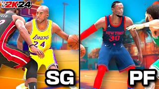 The BEST Shot Creator Builds for EVERY POSITION on NBA 2K24