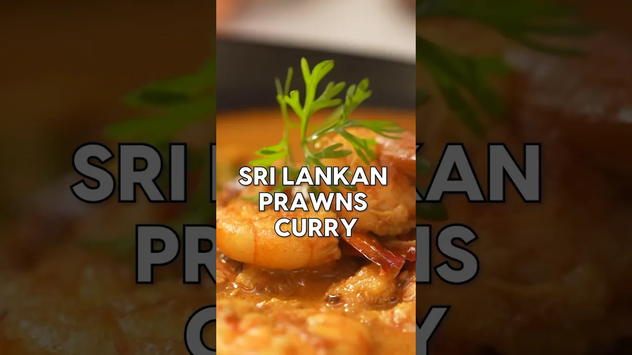 Aaj kuch alagsa ho jae, Sri Lankan Prawns Curry ho jae. #shorts #prawncurry #youtubeshorts