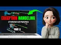 Java Exception Handling part - 3 Throw keyword Introduction