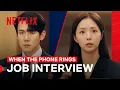 Yoo Yeon-seok Fixates on Chae Soo-bin During Her Job Interview | When the Phone Rings | Netflix