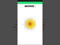Draw Sun Using Python Turtle Code