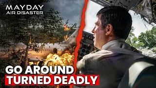 US Air 1016 Crashed During Go Around Charlotte | Mayday Air Disaster