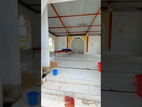 মসজিদের ভিতরে হাঁস লালন পালন।