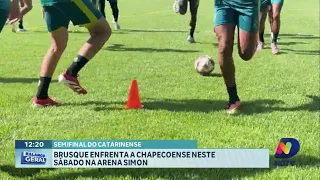 Brusque enfrenta Chapecoense na semifinal do Catarinense,