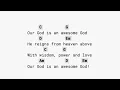 Our God is an Awesome God (EASY CHORDS)