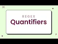 Quantifiers - RegEx Beginner Tutorial