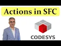 CODESYS Actions in SFC