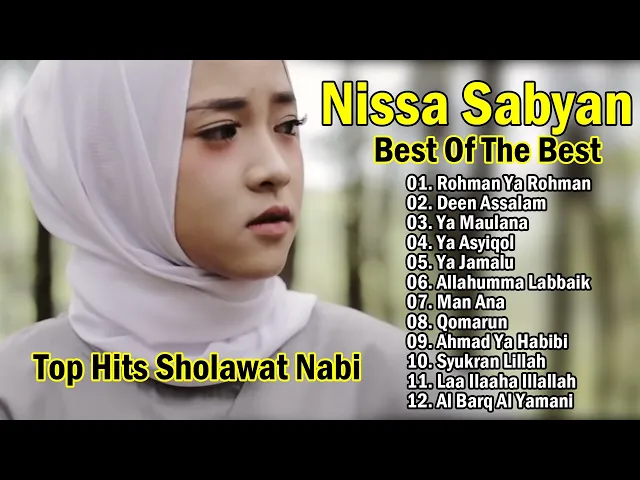 Download MP3 Nissa Sabyan [ Full Album 2023 ]  LAGU SHOLAWAT NABI MERDU TERBARU 2023 Penyejuk Hati