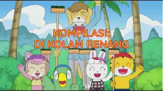 Kompilasi: Di Kolam Renang | Kartun Anak Bahasa Indonesia | Shimajiro Indonesia